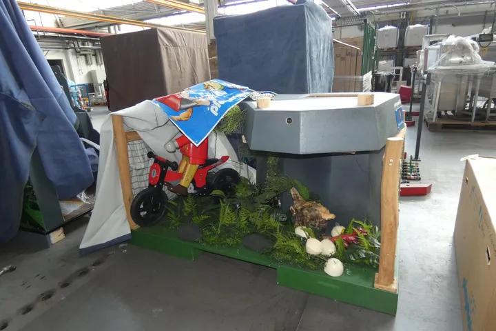 Playmobil Aussteller mit Zubehör Maße in cm ca. 180 x 100